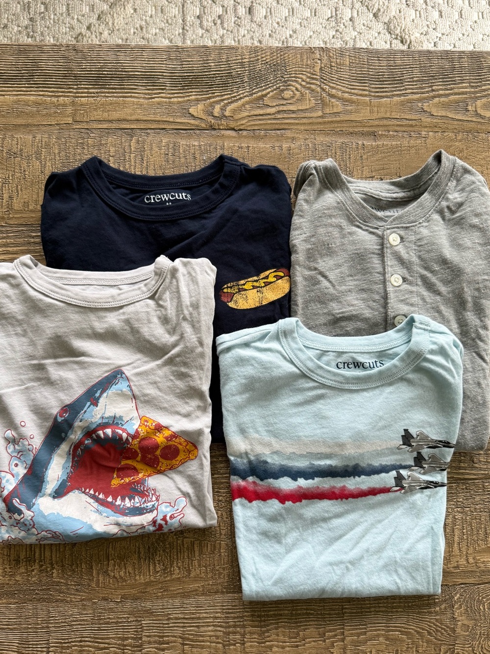 Crewcuts Boys Set of Four T-shirts